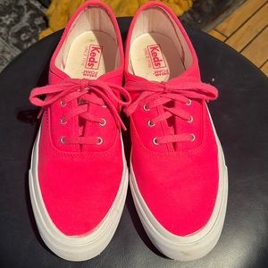 Keds Surfer Neon Pink Sneakers!!